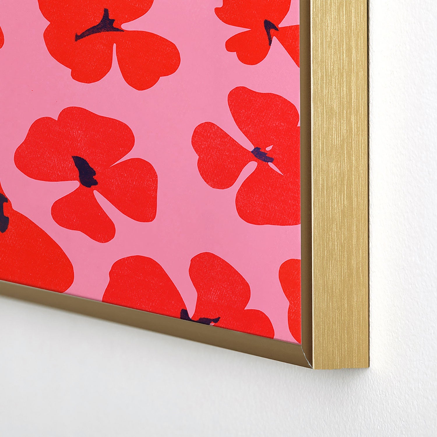Garima Dhawan oxalis 2 Square Metal Framed Art Print
