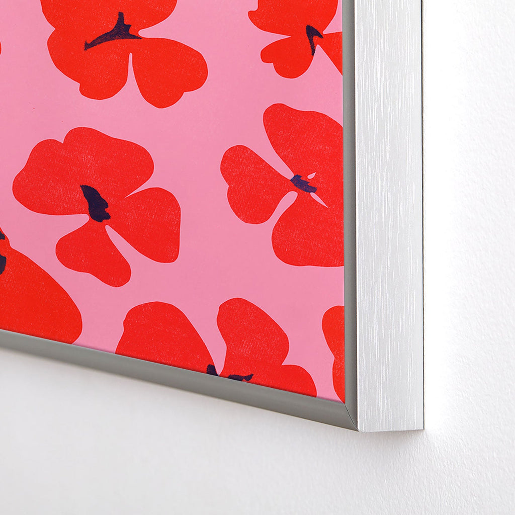 Garima Dhawan oxalis 2 Square Metal Framed Art Print