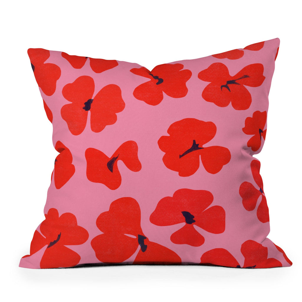 Garima Dhawan oxalis 2 Throw Pillow