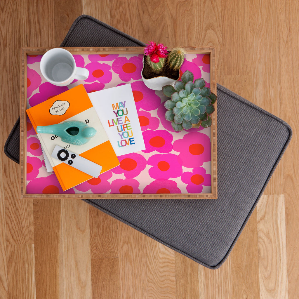 Garima Dhawan poppy 9 Rectangular Tray