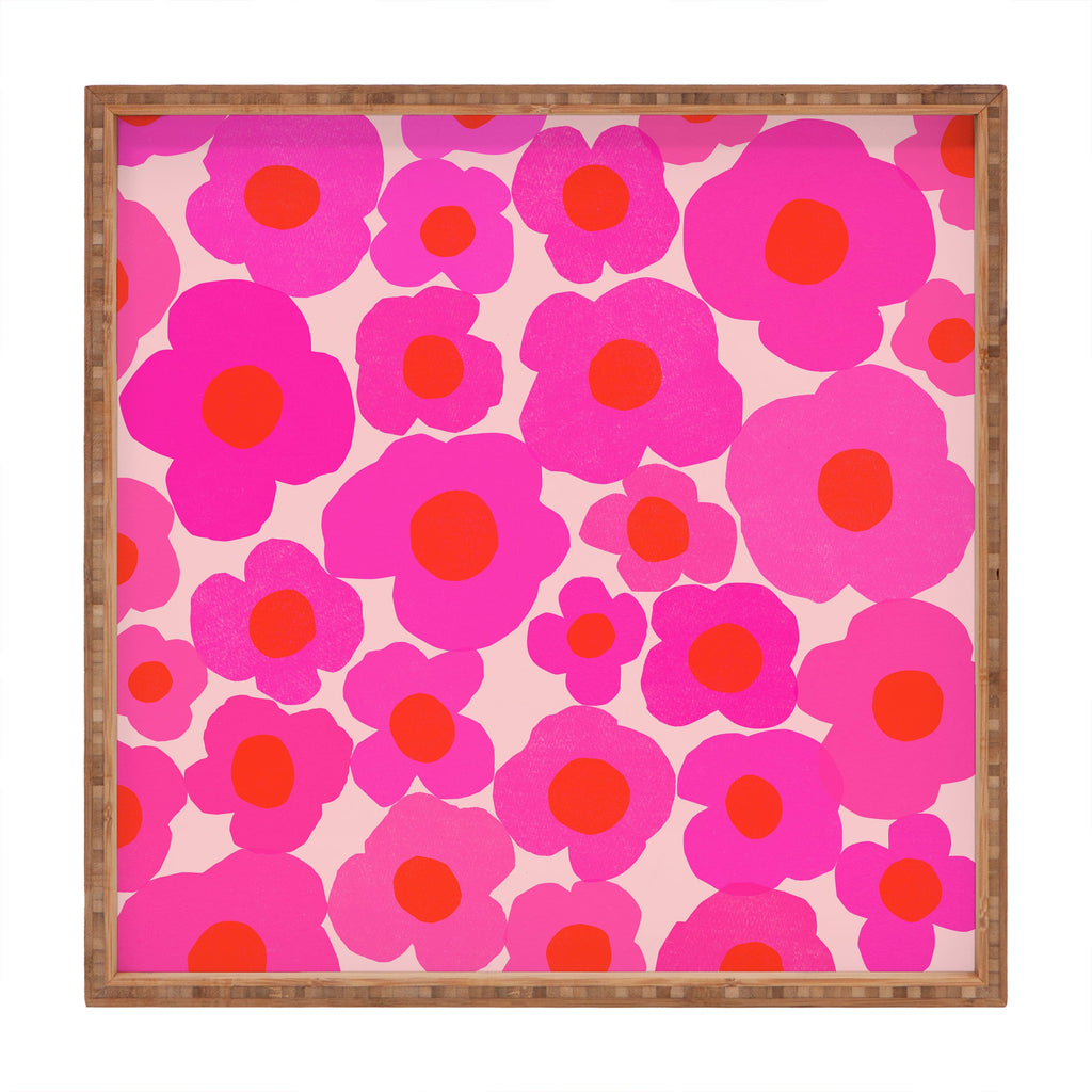 Garima Dhawan poppy 9 Square Tray