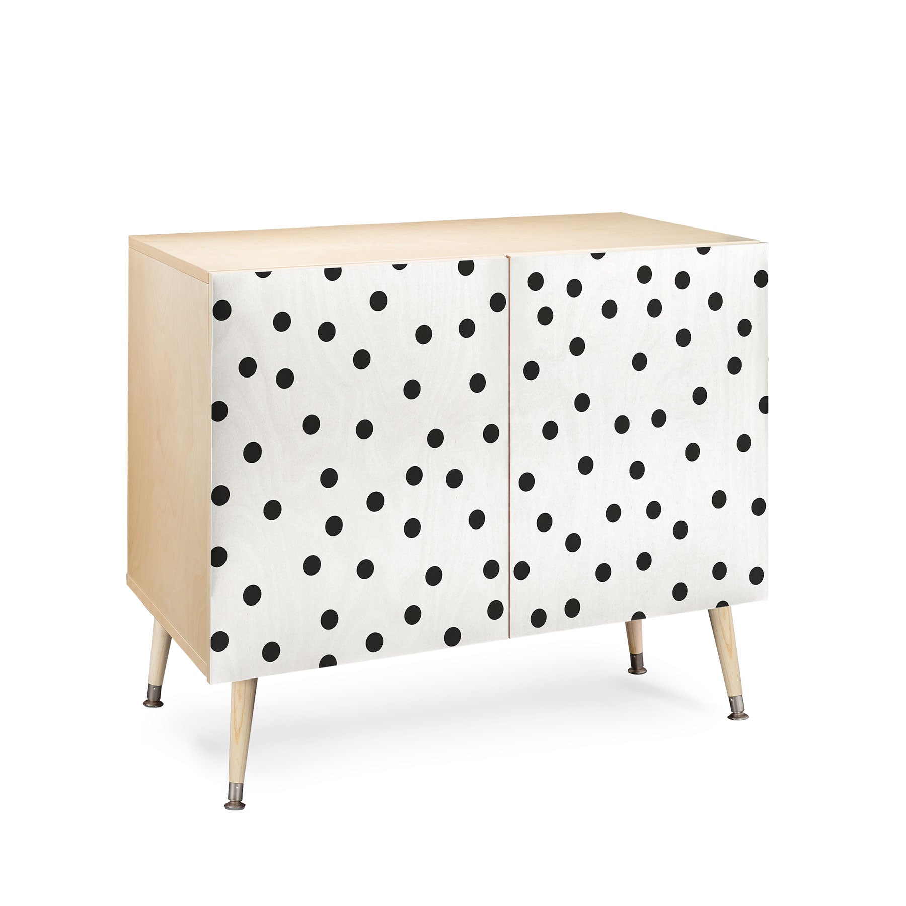 Garima Dhawan Vintage Dots Black Credenza
