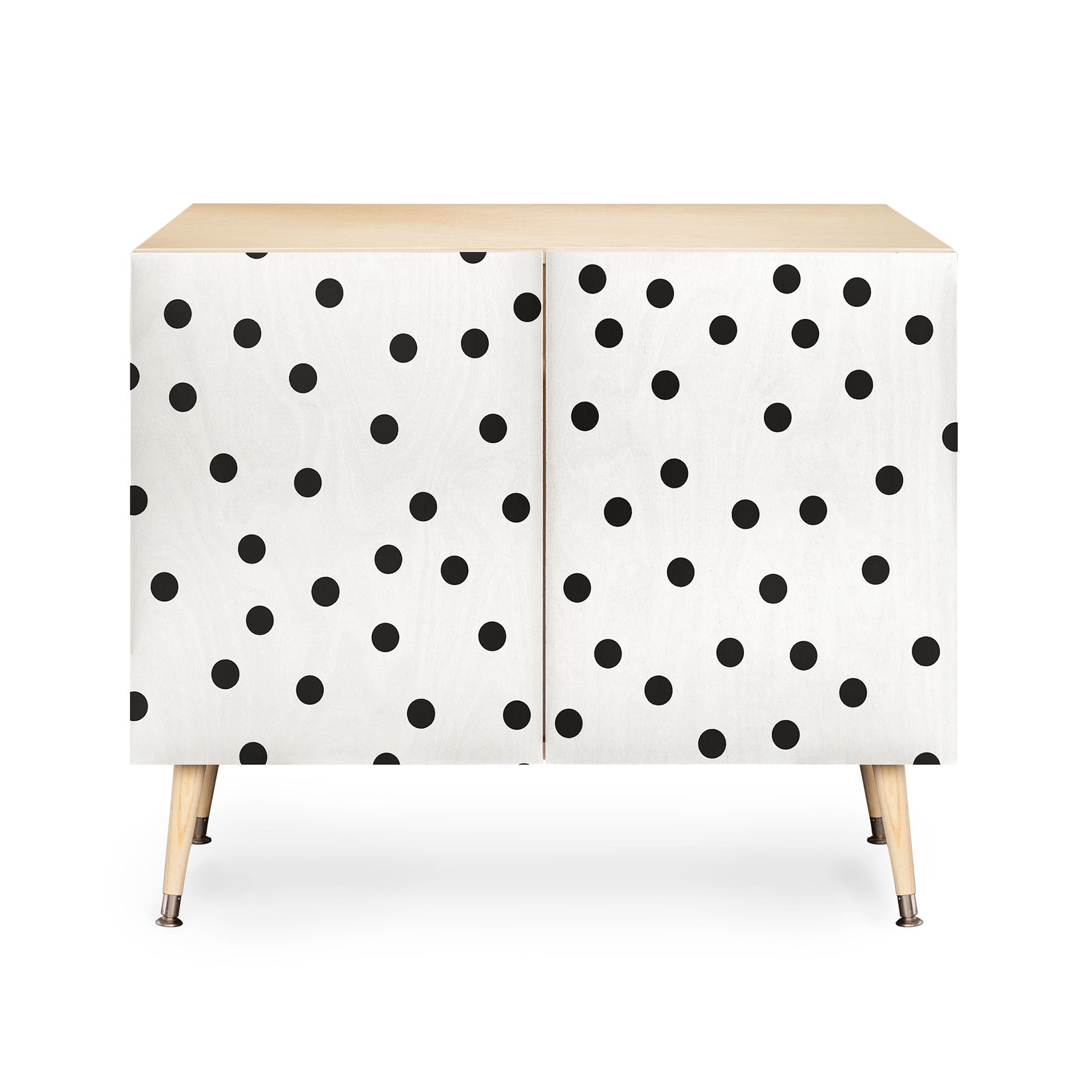 Garima Dhawan Vintage Dots Black Credenza