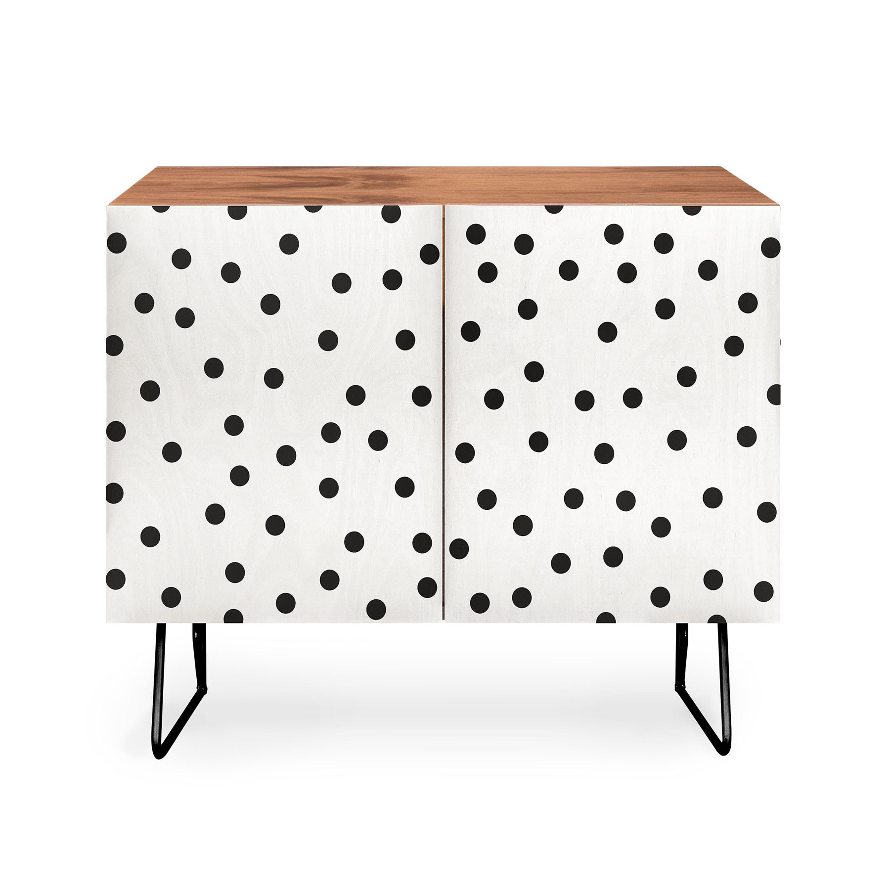 Garima Dhawan Vintage Dots Black Credenza