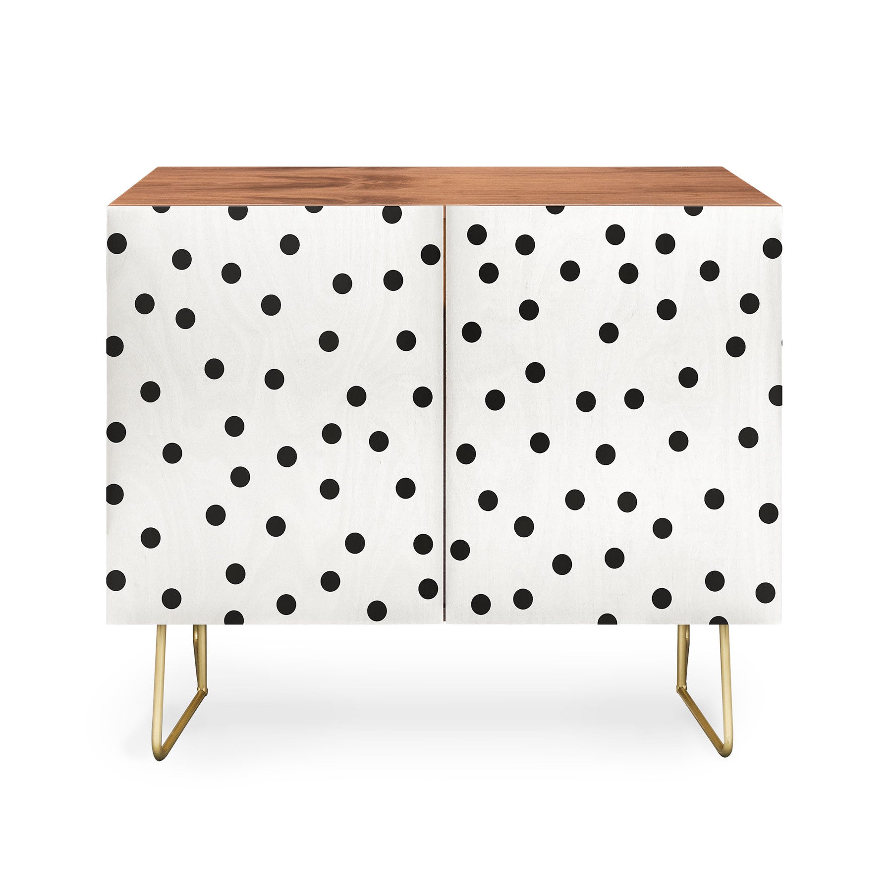 Garima Dhawan Vintage Dots Black Credenza