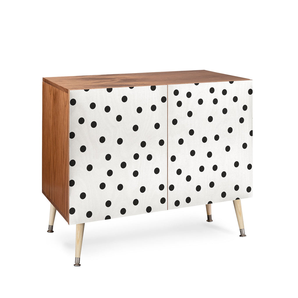 Garima Dhawan Vintage Dots Black Credenza