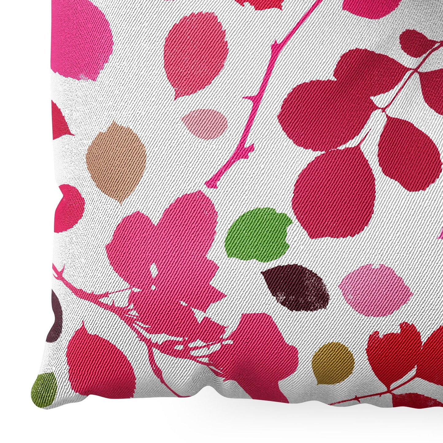 Garima Dhawan wildrose 3 Floor Pillow Square