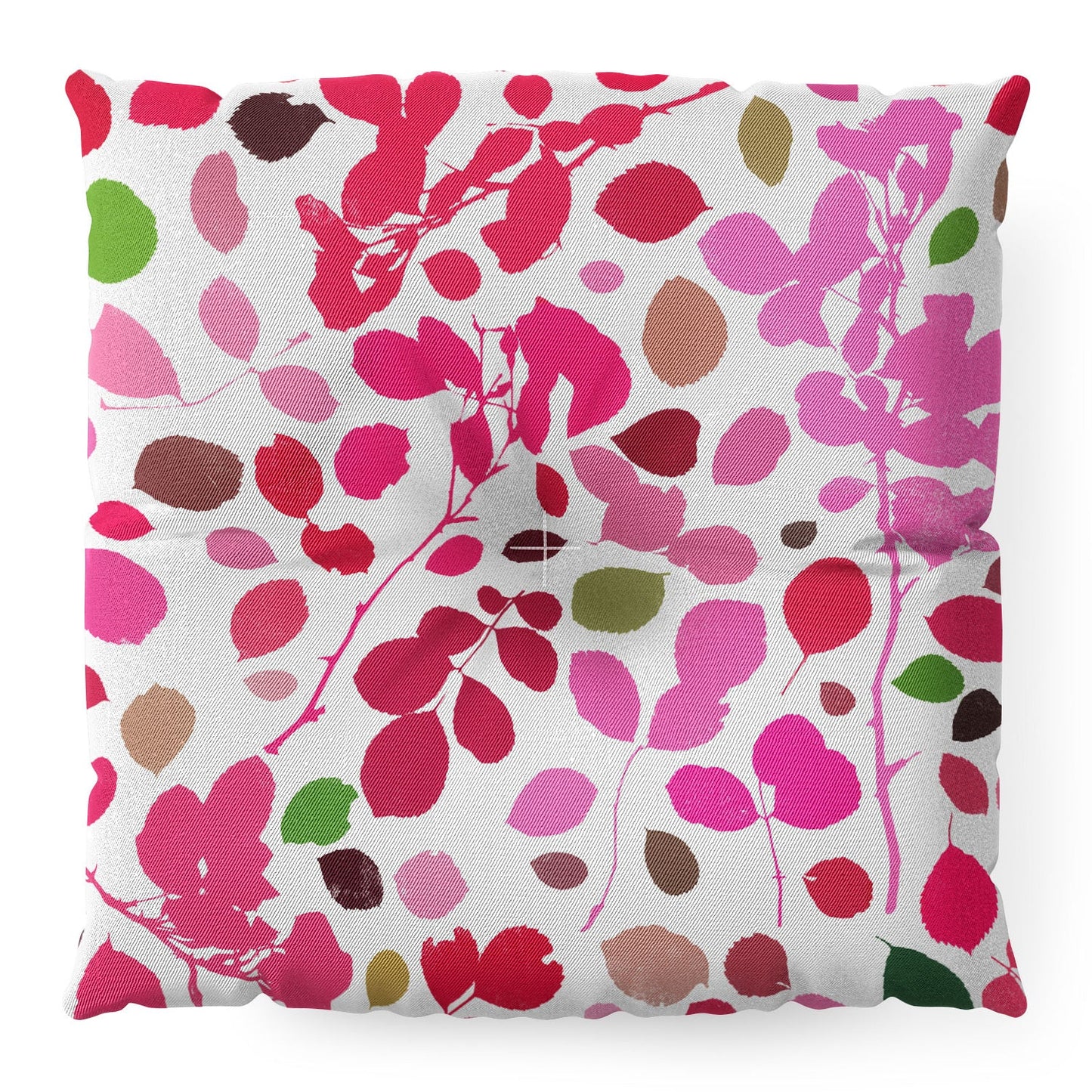 Garima Dhawan wildrose 3 Floor Pillow Square