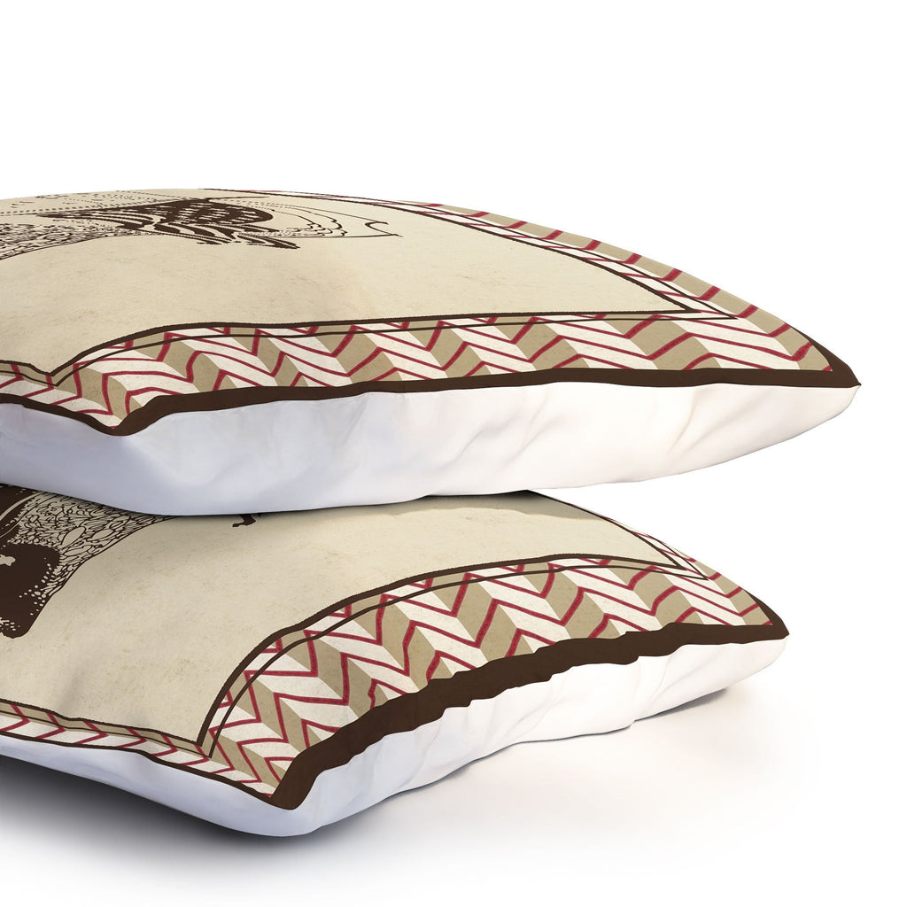 DENY Designs Flag Raisers Striped Square Pillow Shams