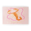 Little Om Zodiac Sign Scorpio Welcome Mat