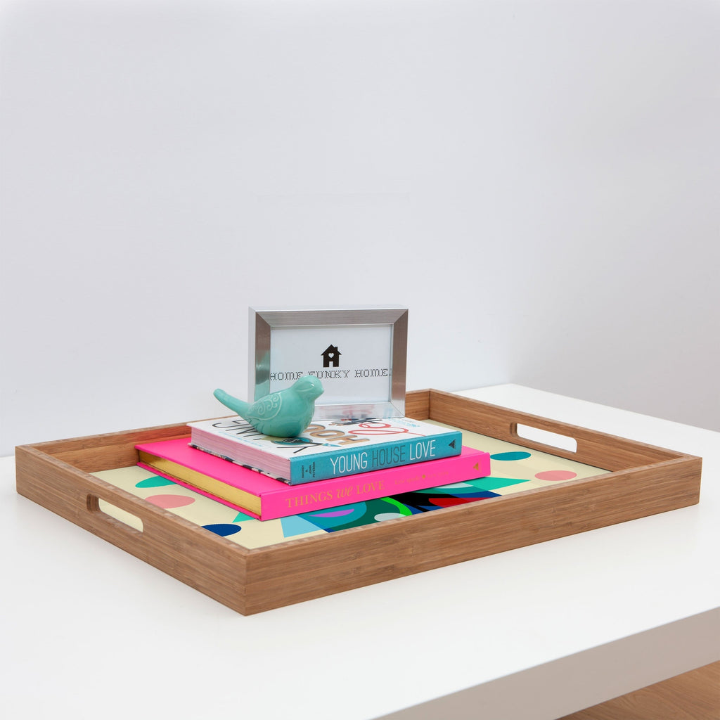 Mirimo Decorated Tree Rectangular Tray