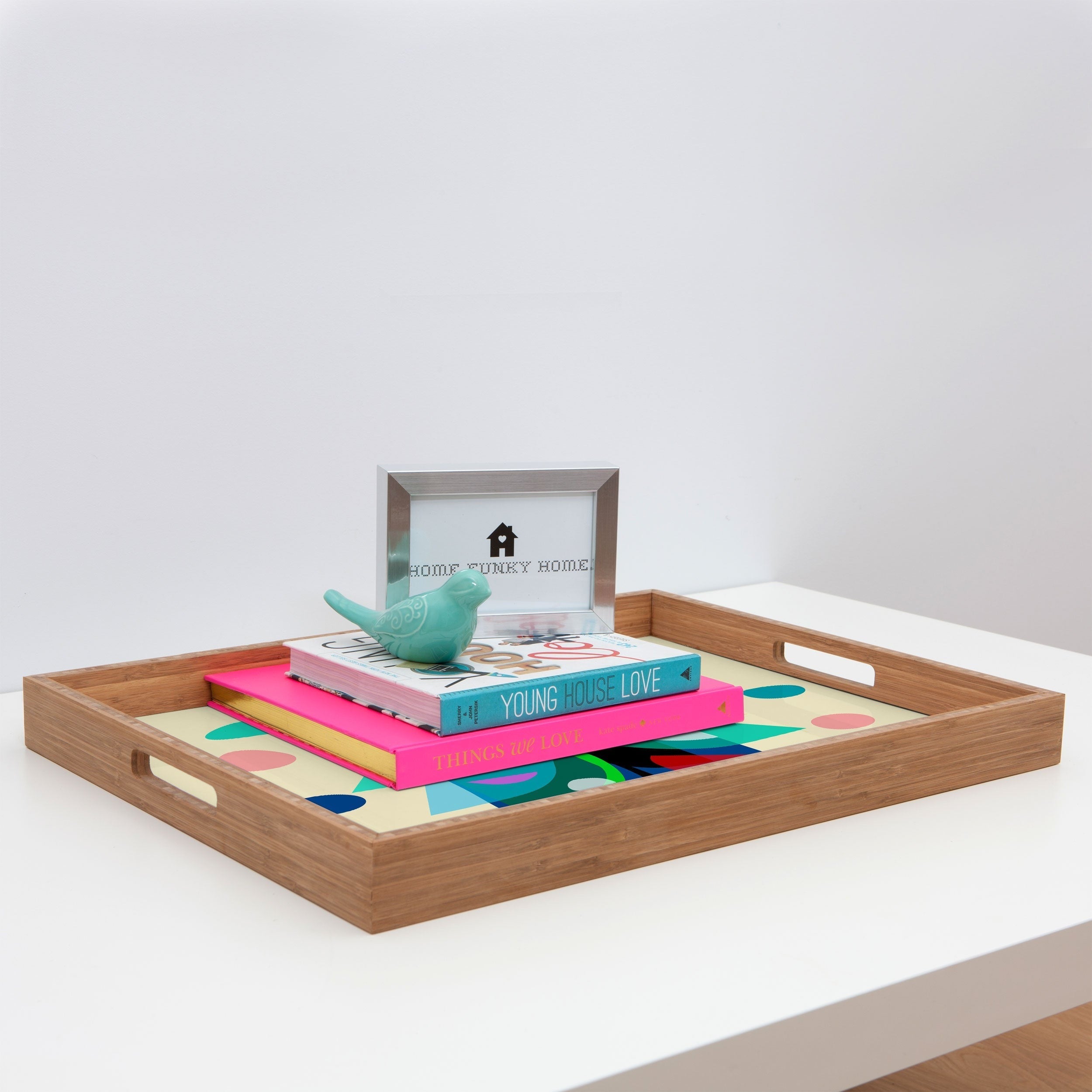 Mirimo Decorated Tree Rectangular Tray