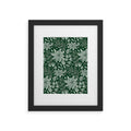 Pimlada Phuapradit Christmas Poinsettia Framed Art Print