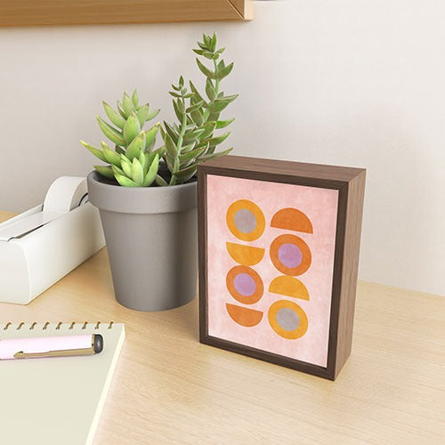 Mirimo Warm Balance Framed Mini Art Print