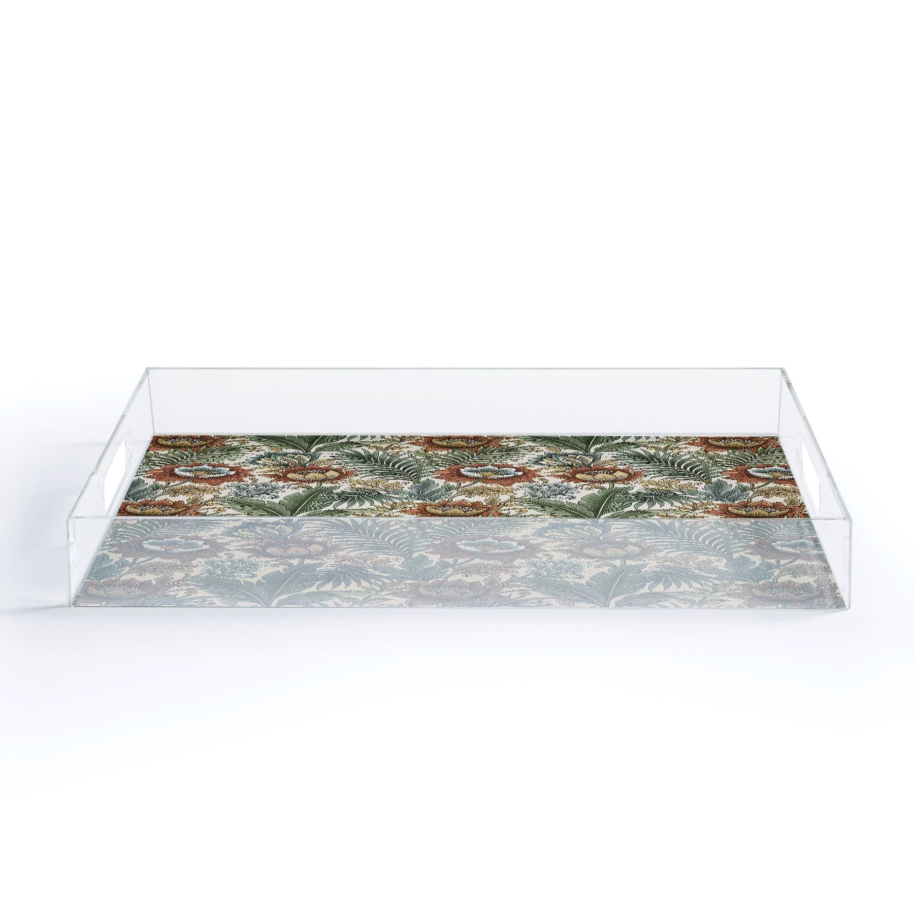 Marta Barragan Camarasa Retro Jungle Garden Acrylic Tray