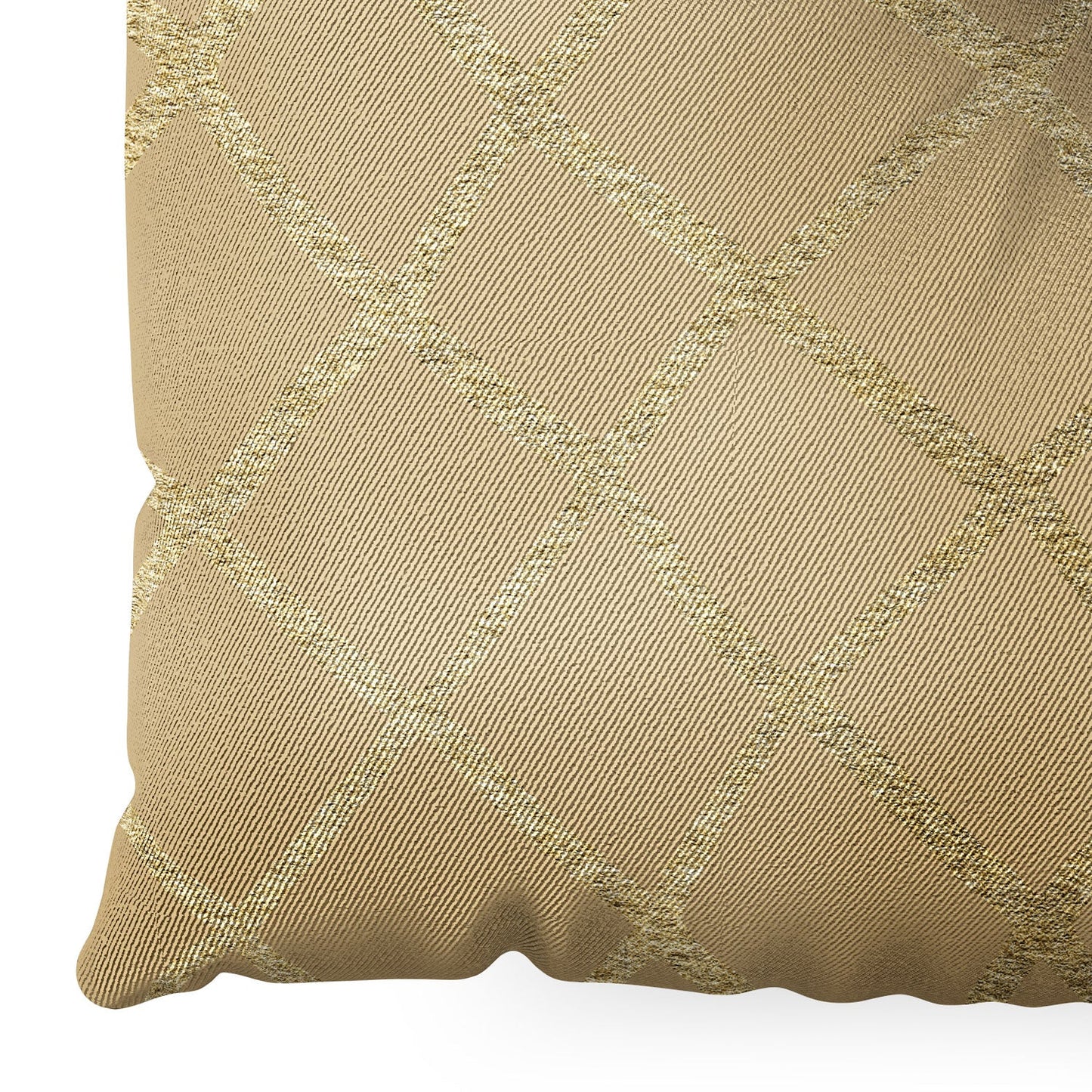 Georgiana Paraschiv Gold V01 Floor Pillow Square