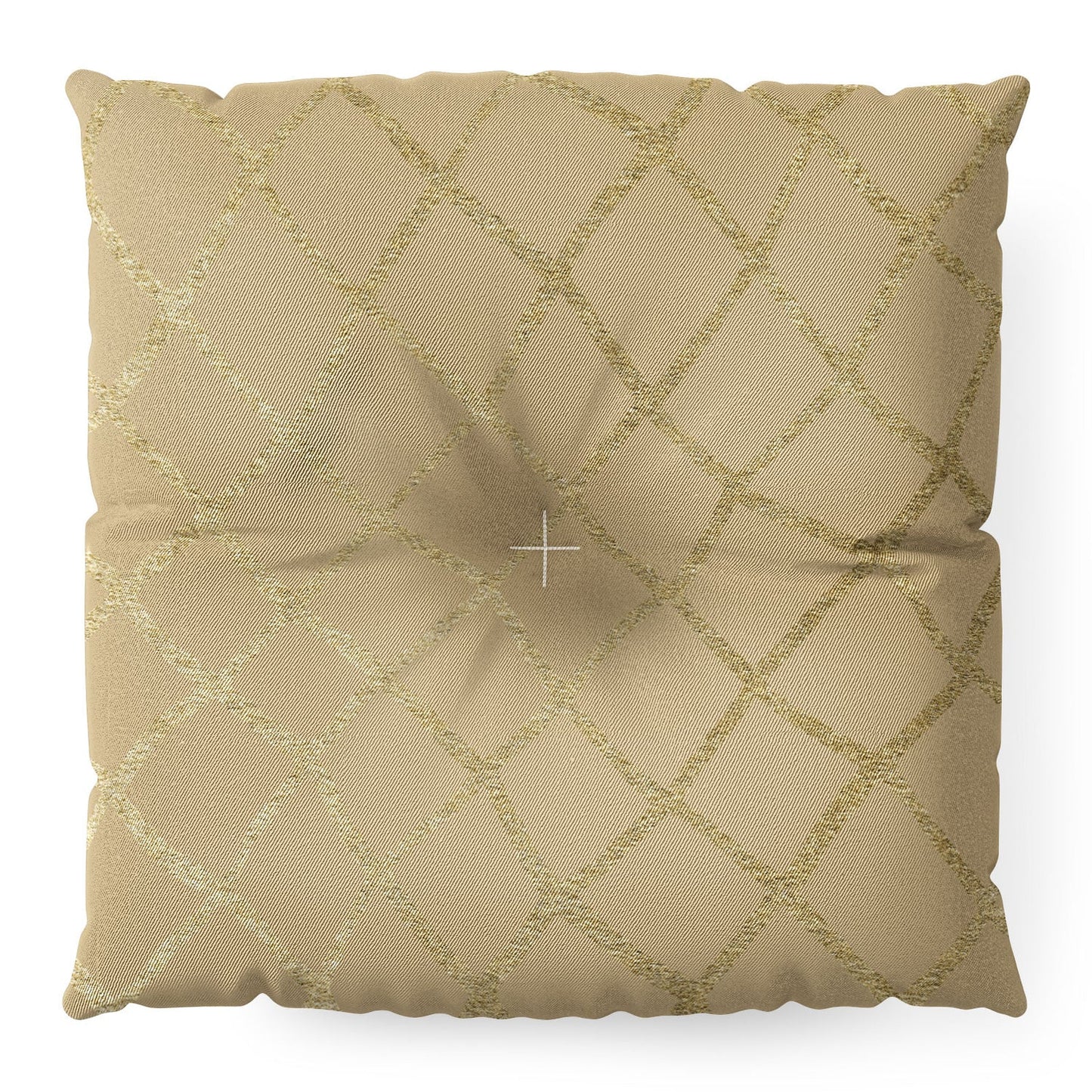 Georgiana Paraschiv Gold V01 Floor Pillow Square