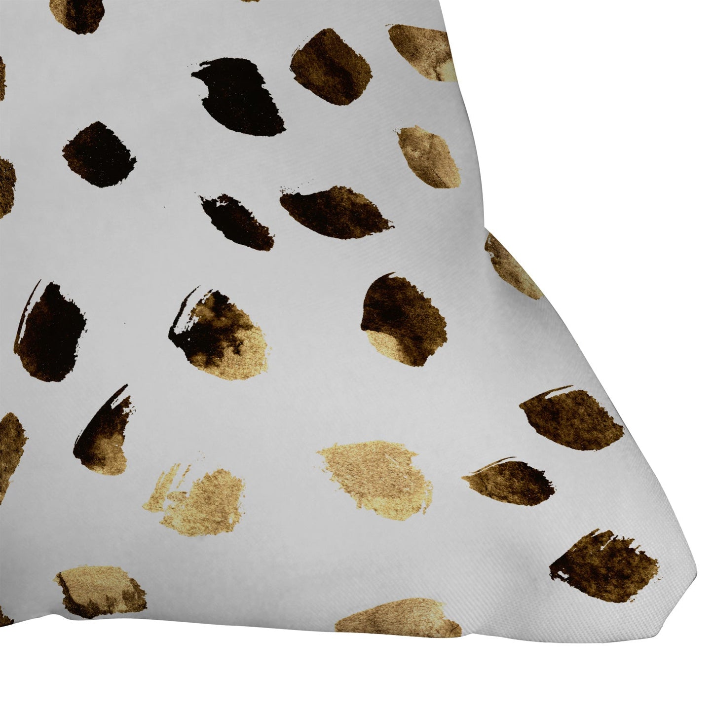 Georgiana Paraschiv Gold V03 Throw Pillow