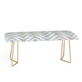 Georgiana Paraschiv Pastel Zigzag Bench