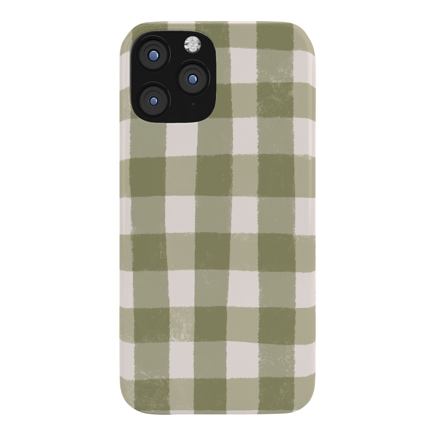 Menina Lisboa Rustic Green Plaid Phone Case