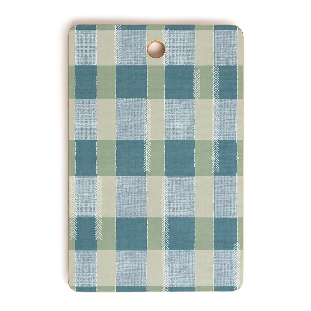 Marta Barragan Camarasa Country Style Checks Cutting Board Rectangle