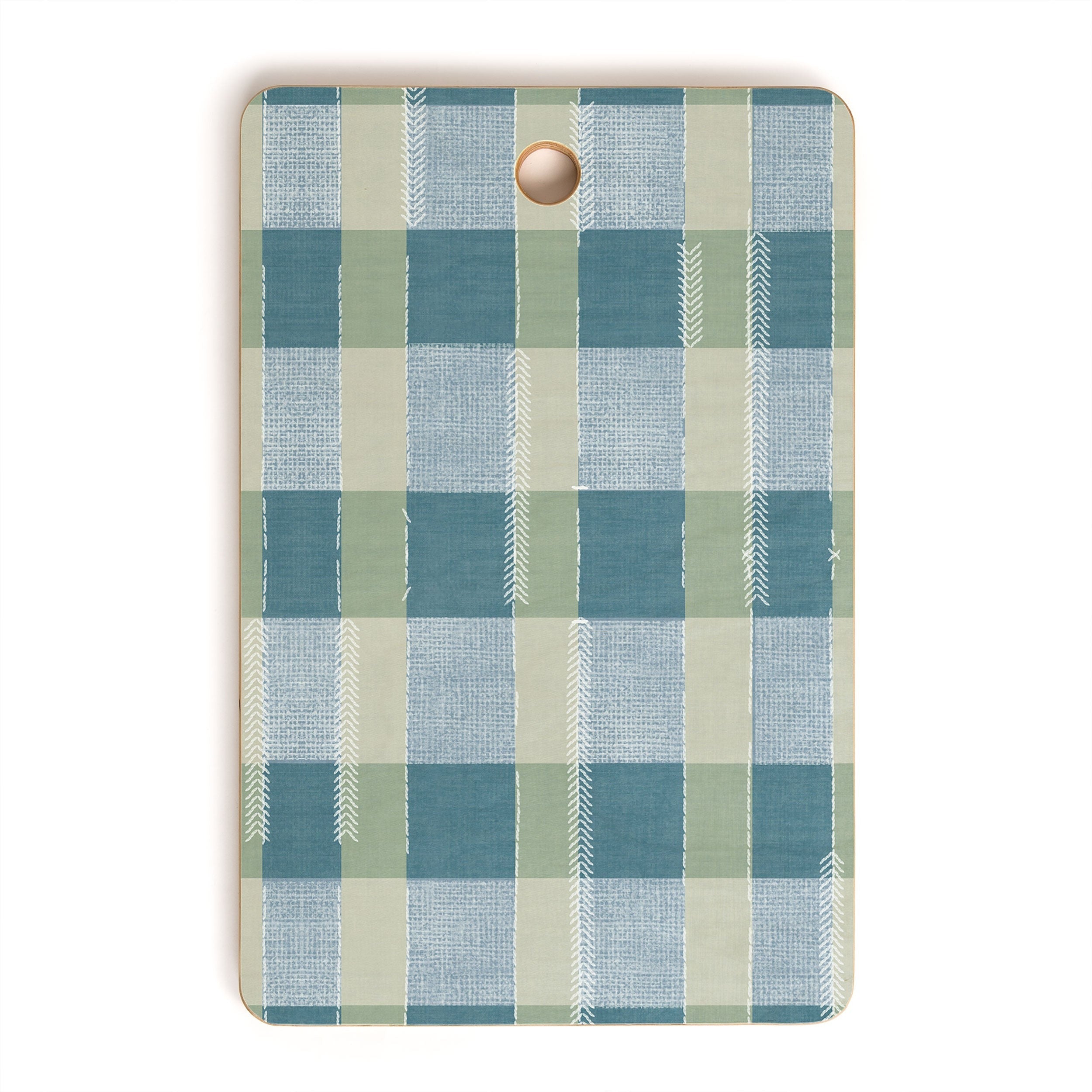 Marta Barragan Camarasa Country Style Checks Cutting Board Rectangle