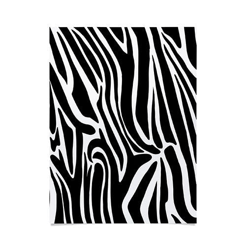 Jennifer Labre Wild Zebra Poster