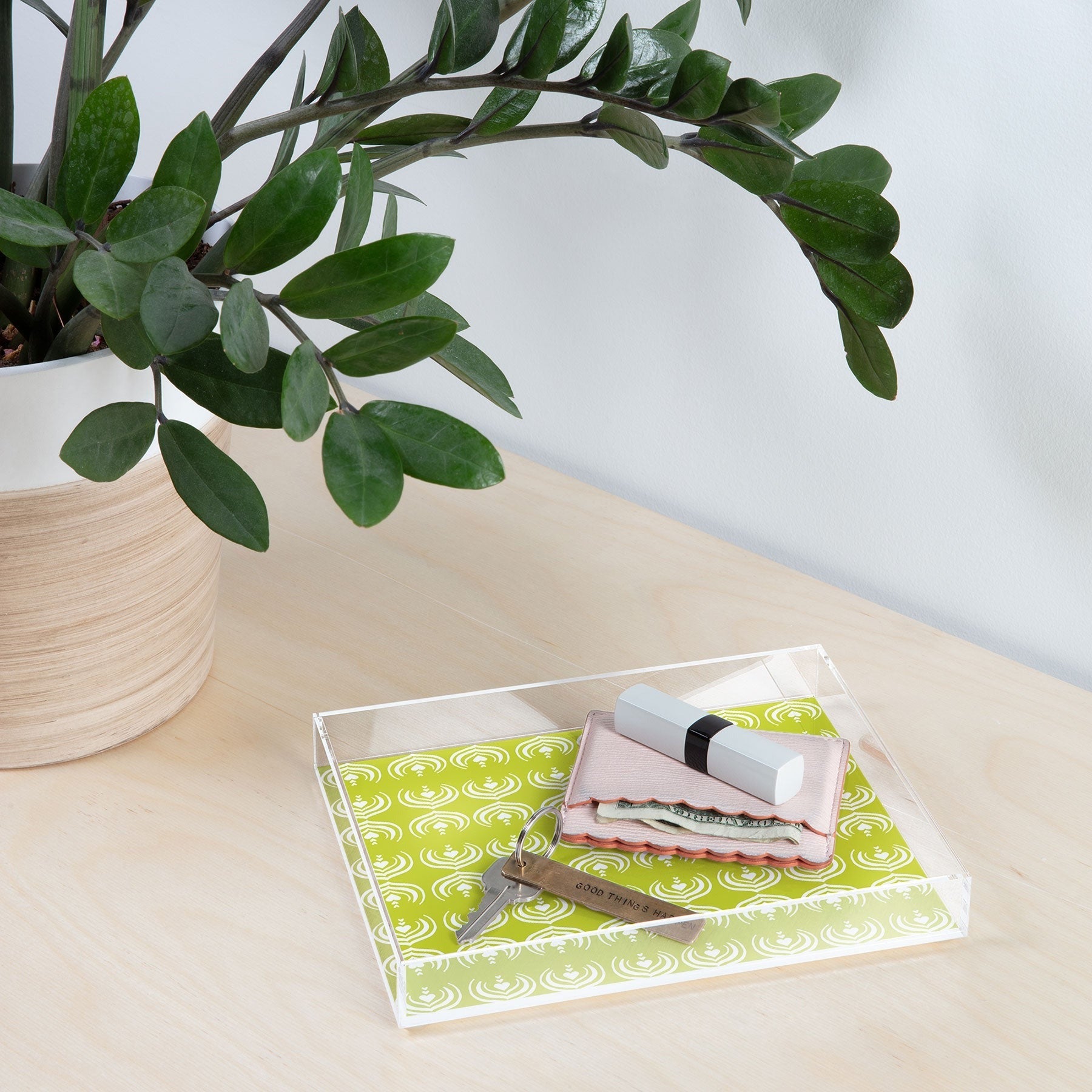 Design by Spark Matcha Latte Art Acrylic Tray