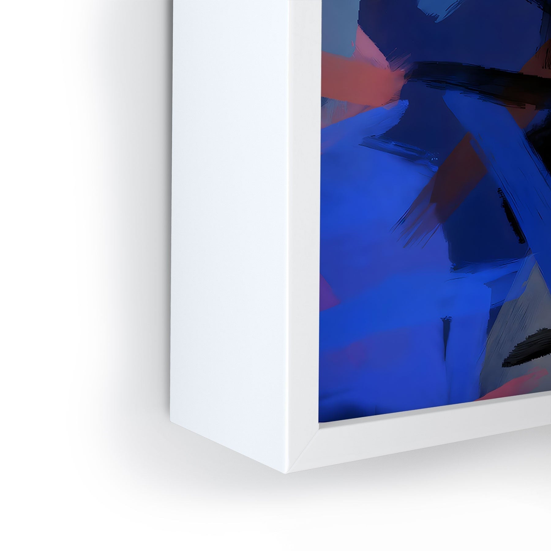 83 Oranges Midnight Sparks Framed Mini Art Print