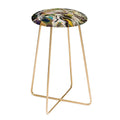 83 Oranges Echoes Beneath the Surface Counter Stool