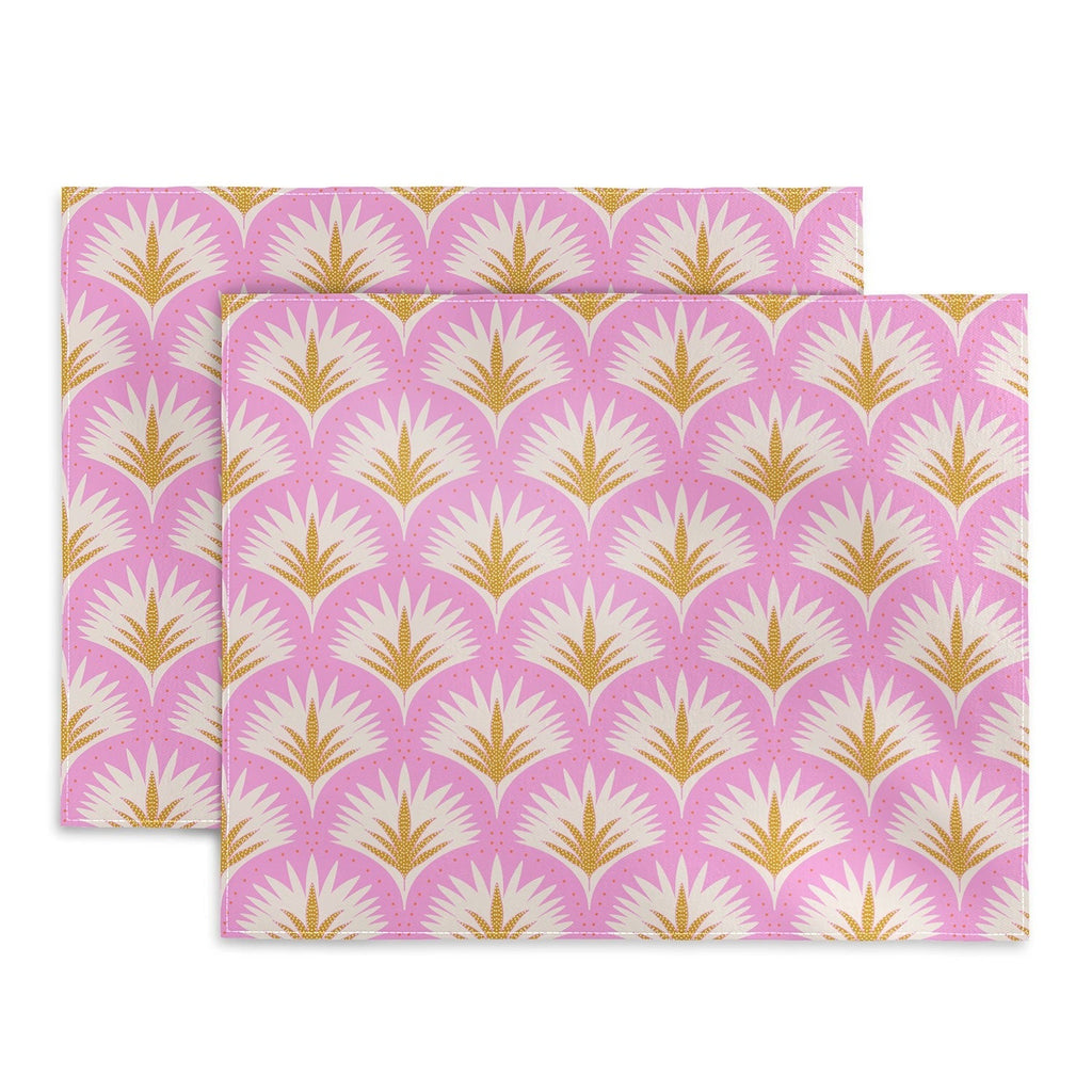 Jennifer Labre Pink Palmetto Placemat
