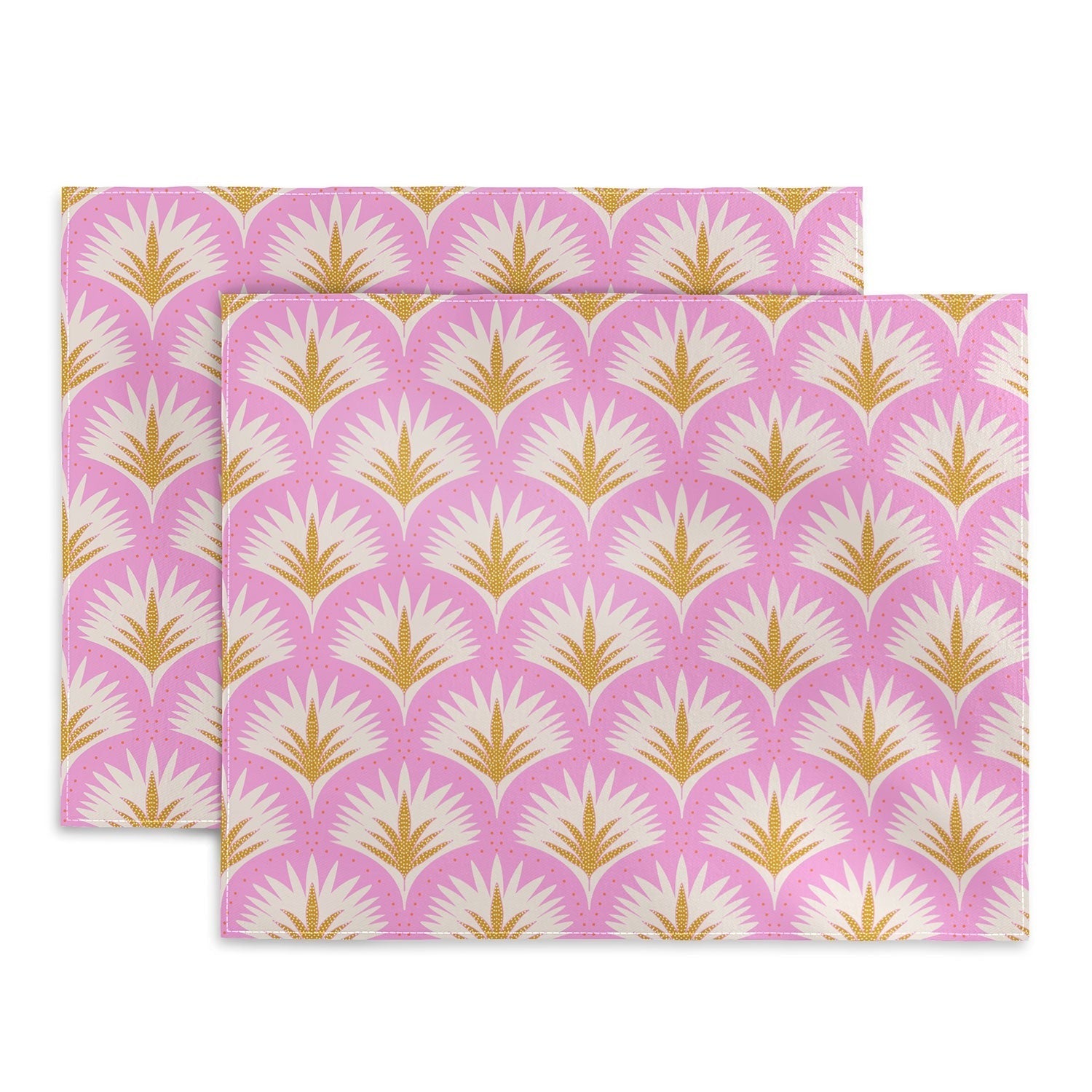 Jennifer Labre Pink Palmetto Placemat