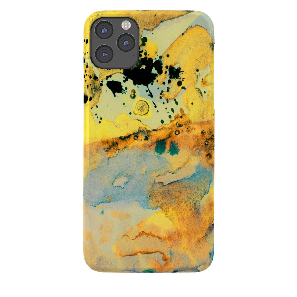Ginette Fine Art Sorrento Yellow Italy Phone Case