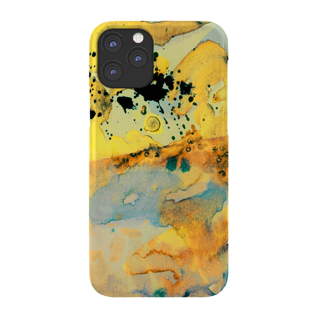 Ginette Fine Art Sorrento Yellow Italy Phone Case