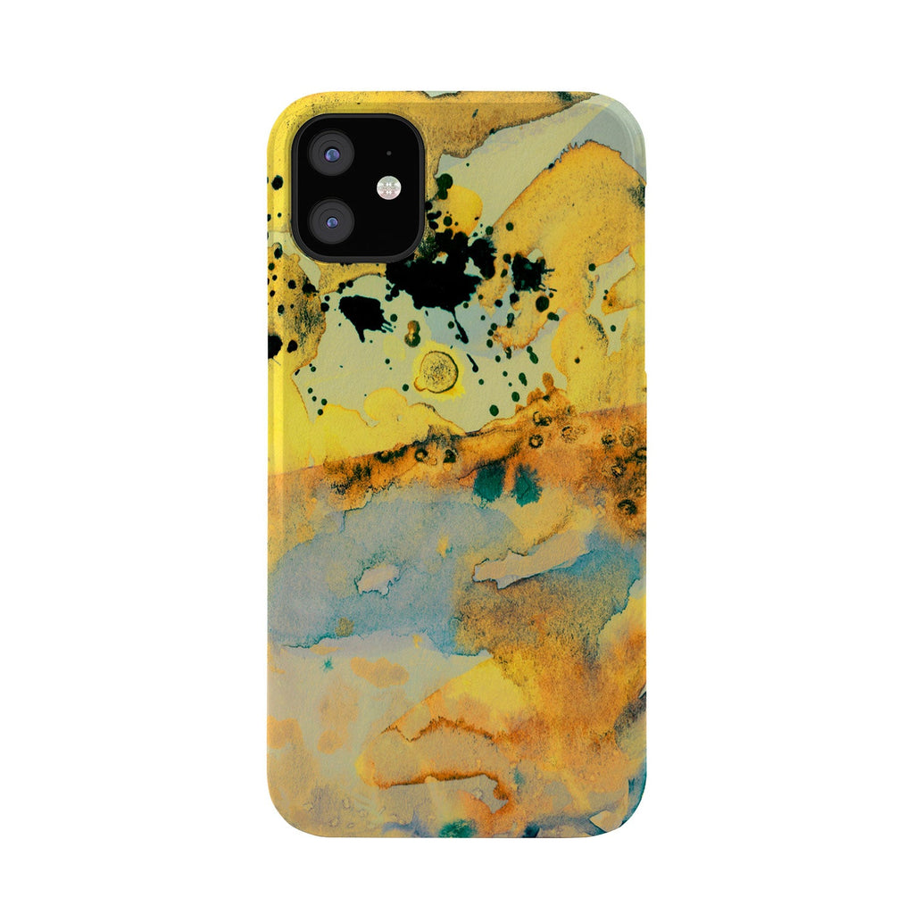 Ginette Fine Art Sorrento Yellow Italy Phone Case