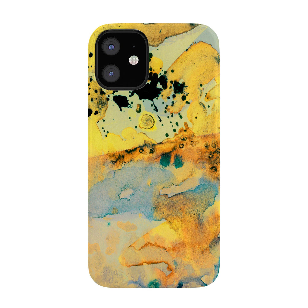 Ginette Fine Art Sorrento Yellow Italy Phone Case