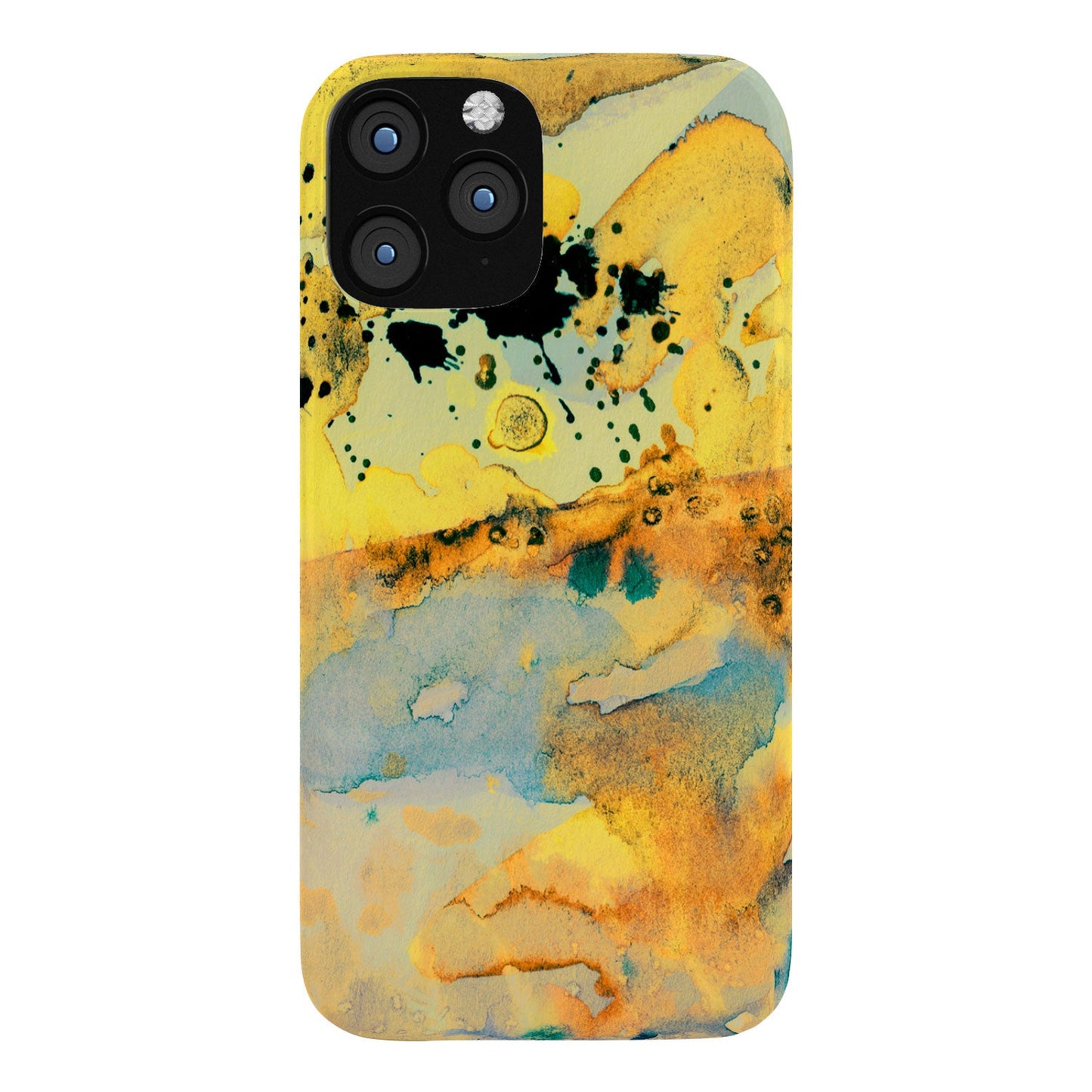 Ginette Fine Art Sorrento Yellow Italy Phone Case