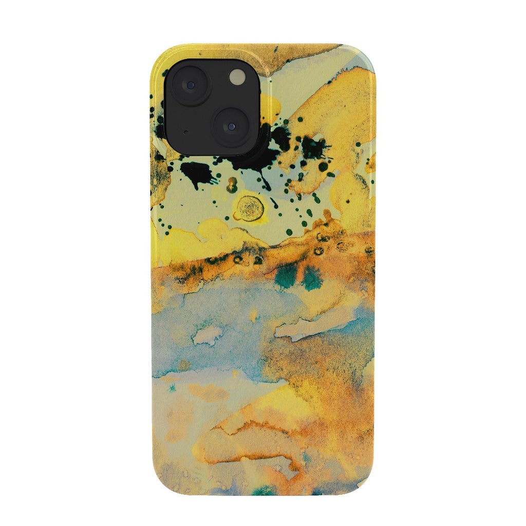 Ginette Fine Art Sorrento Yellow Italy Phone Case