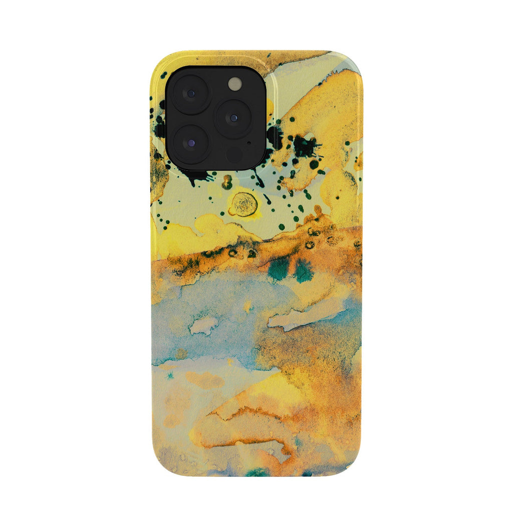 Ginette Fine Art Sorrento Yellow Italy Phone Case