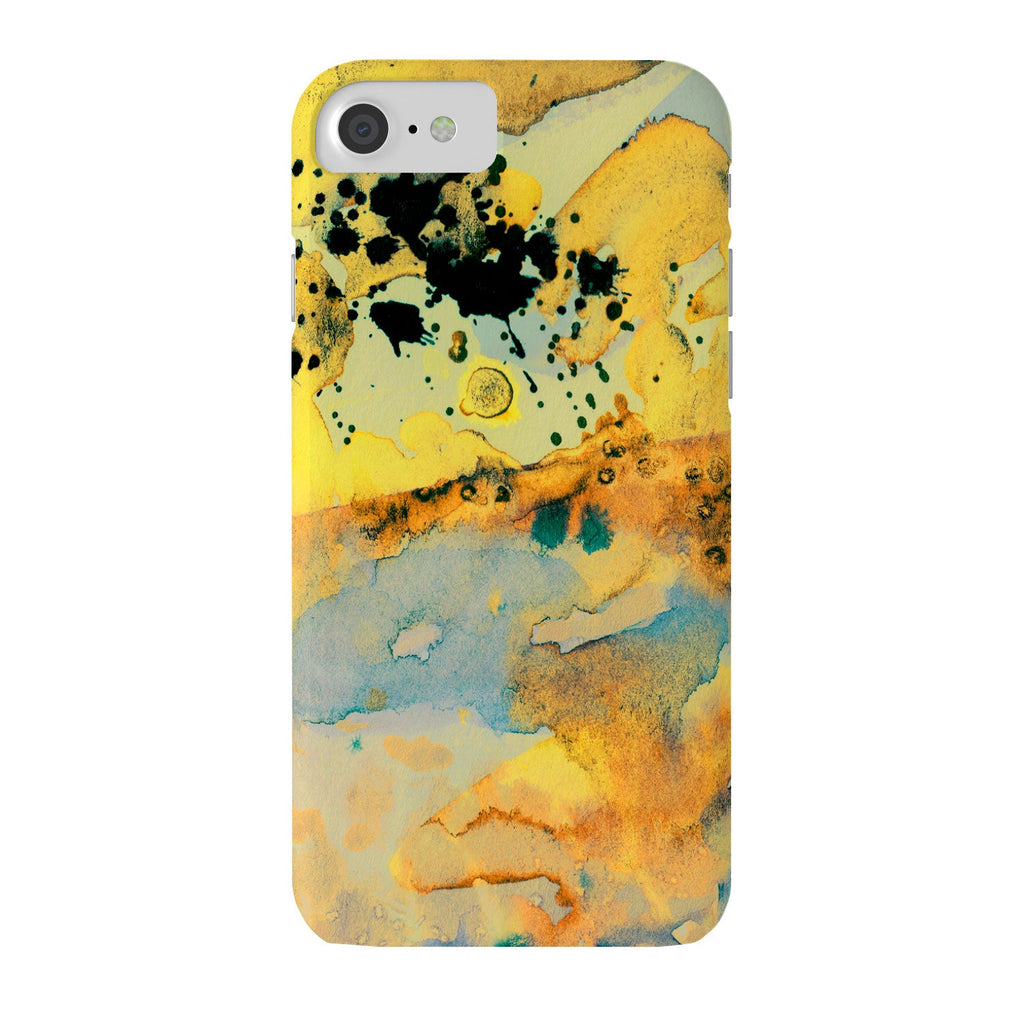Ginette Fine Art Sorrento Yellow Italy Phone Case