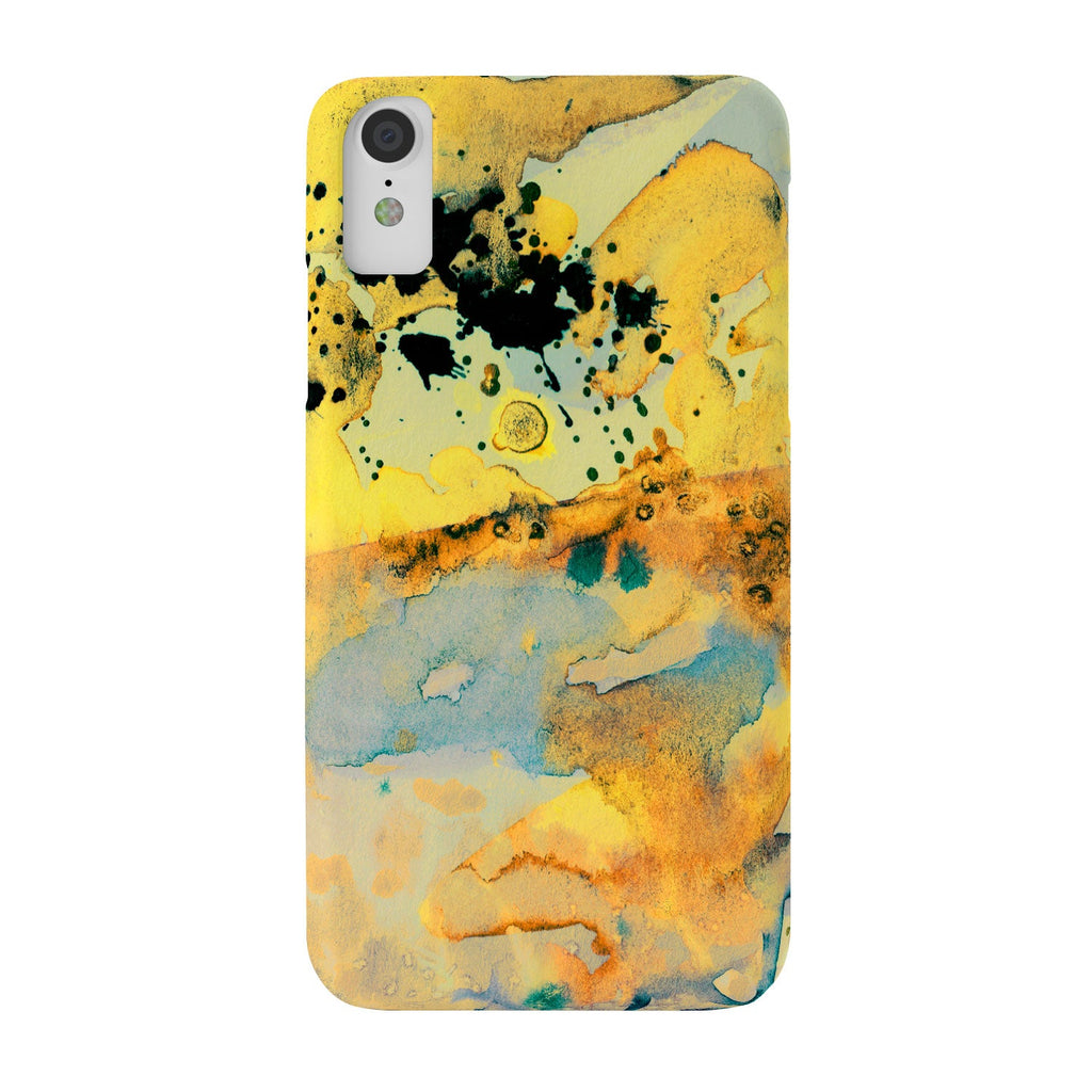 Ginette Fine Art Sorrento Yellow Italy Phone Case