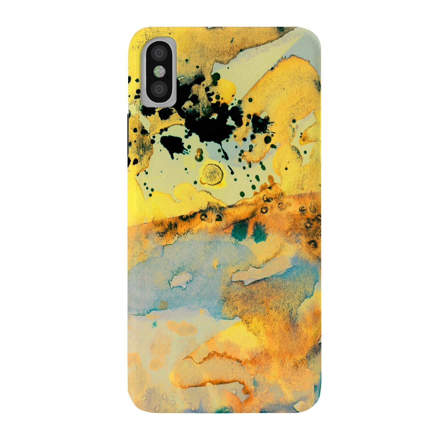 Ginette Fine Art Sorrento Yellow Italy Phone Case