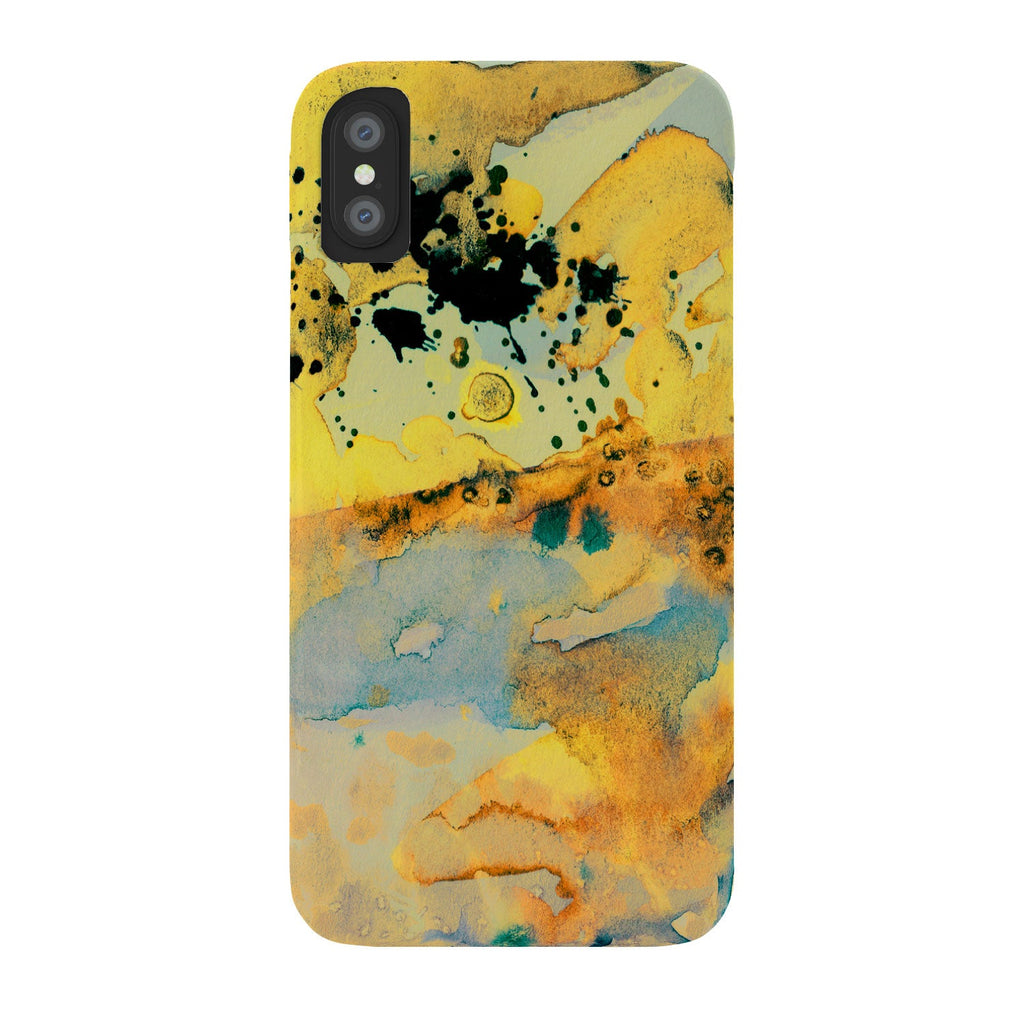 Ginette Fine Art Sorrento Yellow Italy Phone Case