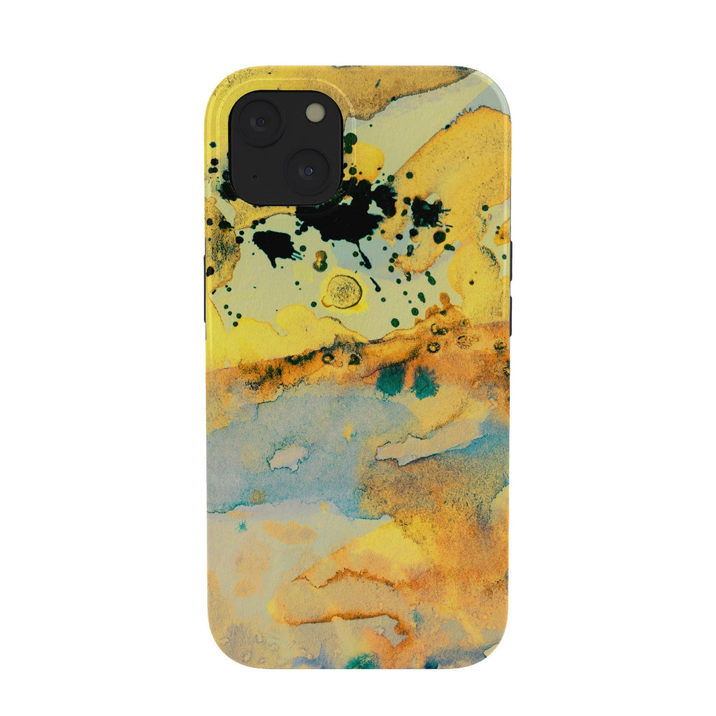 Ginette Fine Art Sorrento Yellow Italy Phone Case