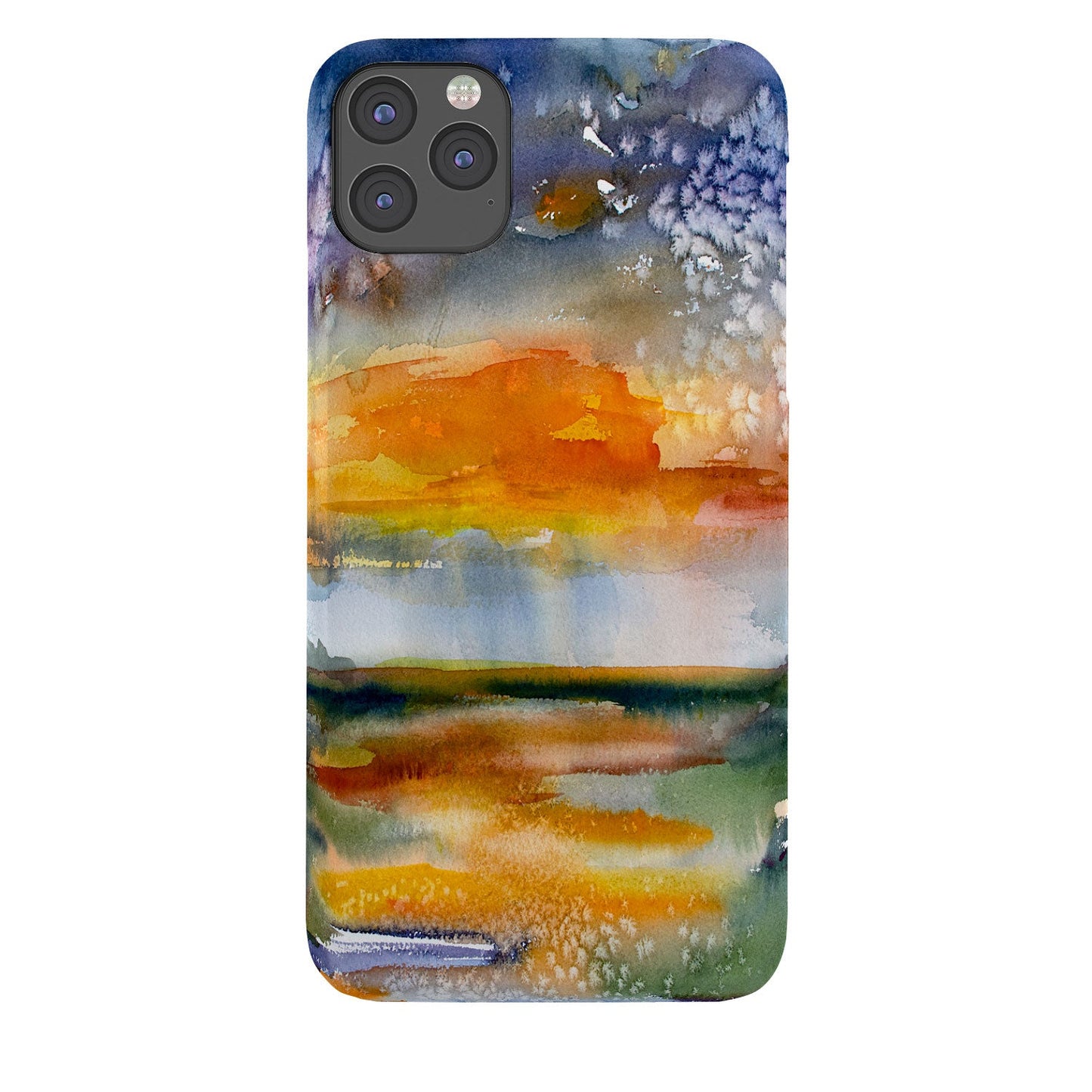 Ginette Fine Art Wetland Sunset Phone Case