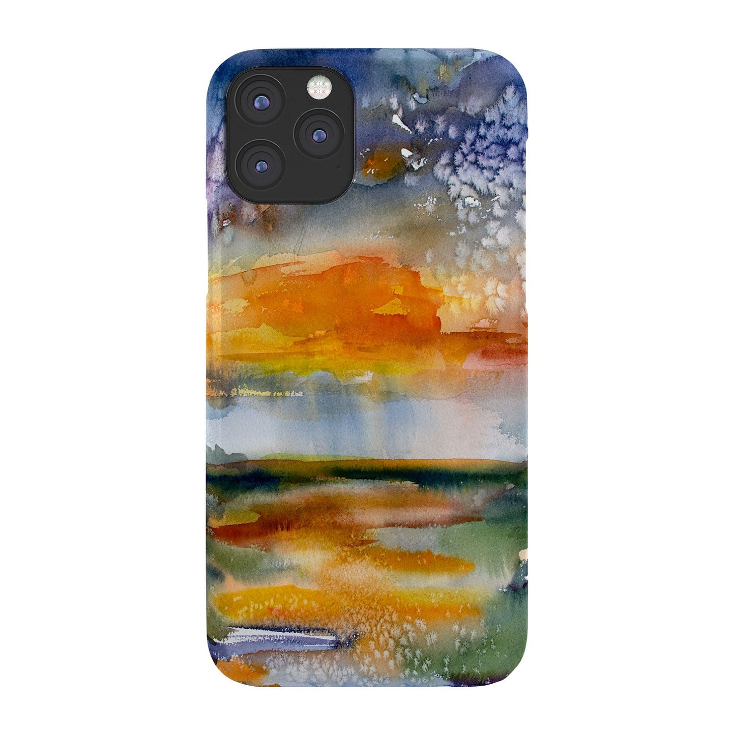 Ginette Fine Art Wetland Sunset Phone Case