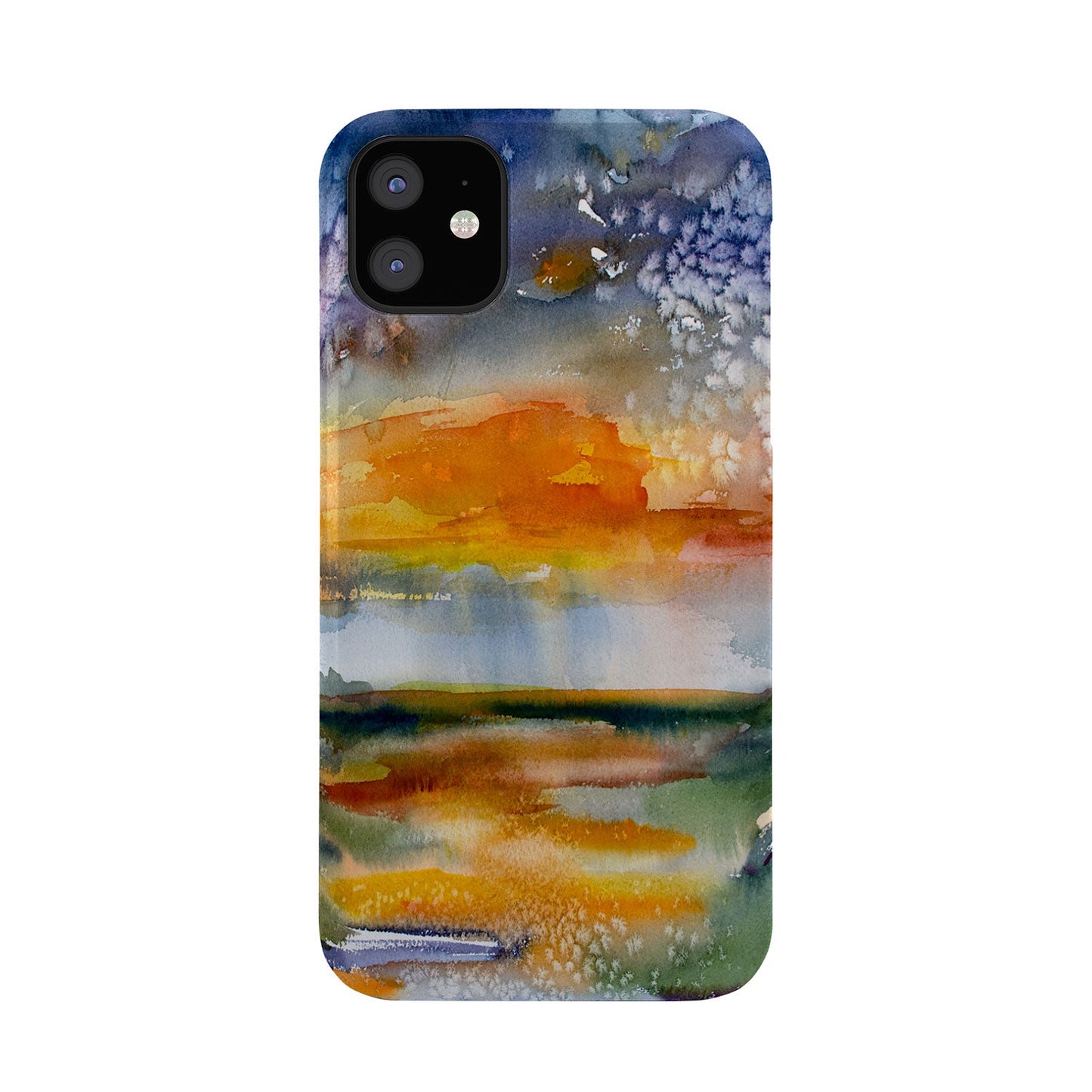 Ginette Fine Art Wetland Sunset Phone Case