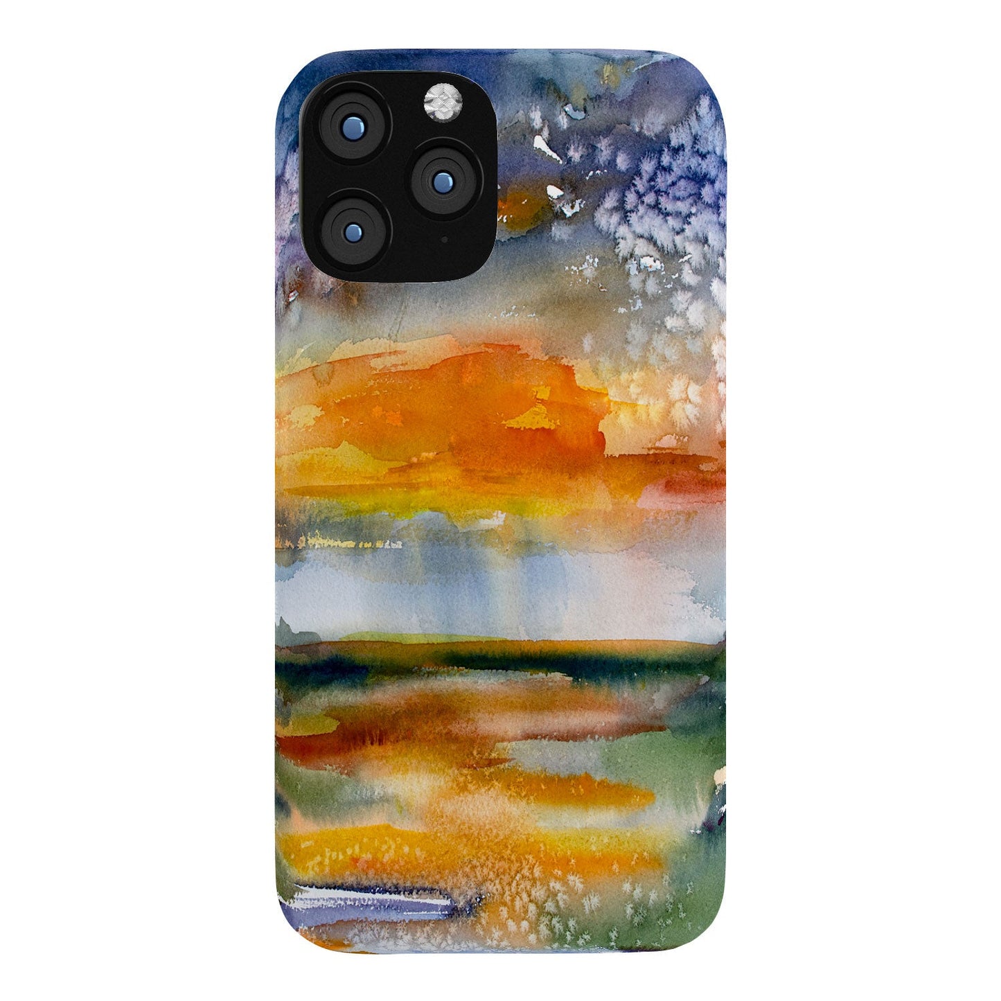 Ginette Fine Art Wetland Sunset Phone Case