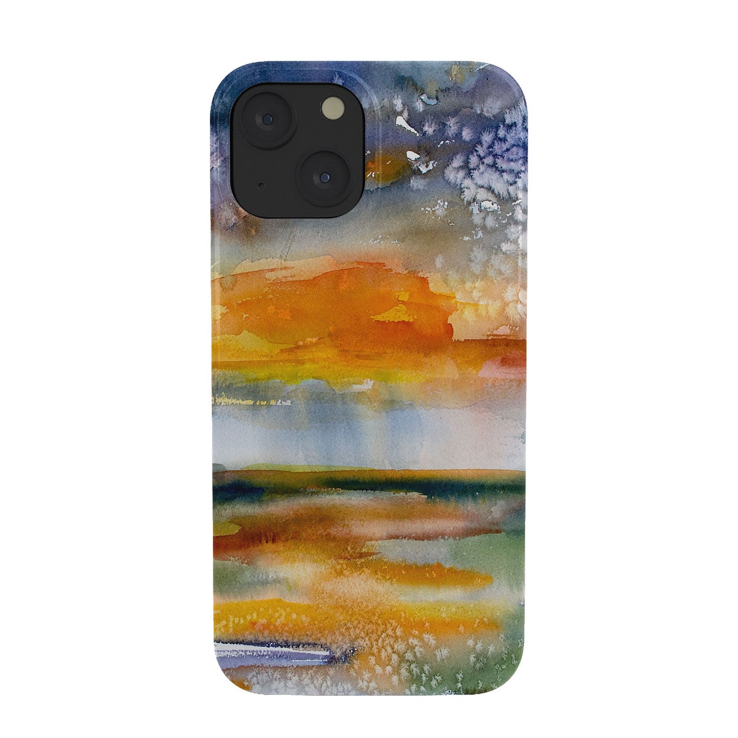 Ginette Fine Art Wetland Sunset Phone Case