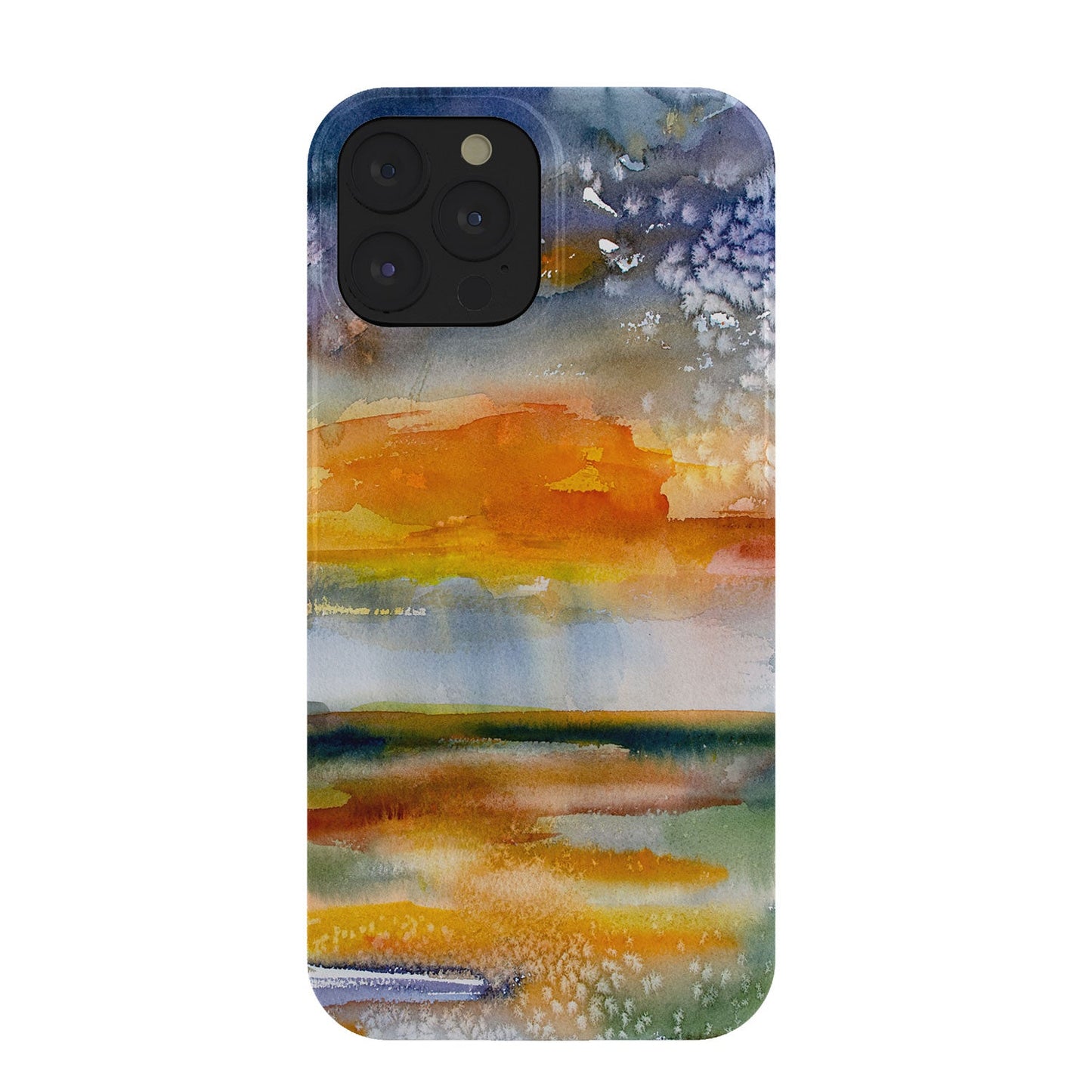 Ginette Fine Art Wetland Sunset Phone Case